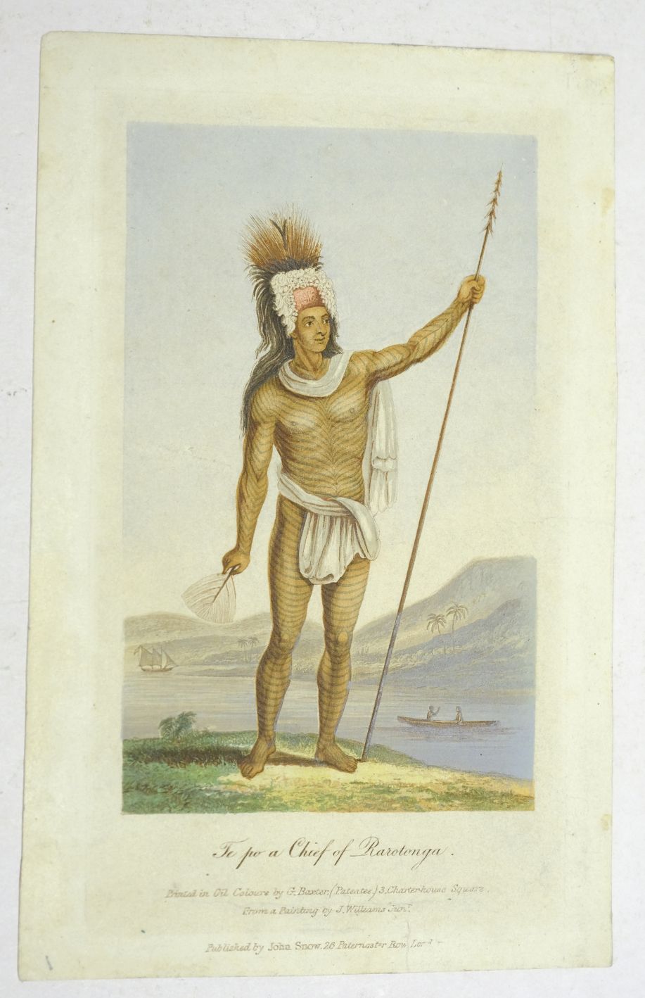 *Angas (George French). Maori, Or, Native Swing, [from the New Zealander's Illustrated, 1857], - Image 2 of 3