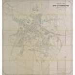 Gloucester. Cadle (C. & J.), Cadle's Map of the City of Gloucester Corrected to its Extended