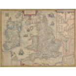 England, Wales & Ireland. Vrients (Jan Baptista), Angliae et Hiberniae Accurata Descriptio Veteribus