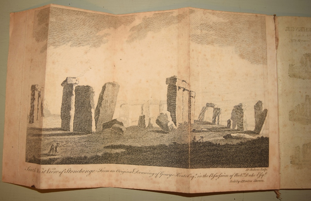 Stonehenge. A Description of Stonehenge, on Salisbury Plain, Extracted from the works of the most - Image 2 of 3