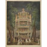 Ackermann (Rudolph). The Microcosm of London; or London in Miniature, 3 volumes, [1808-1810], half-