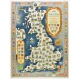 *British Isles. National Savings Committee (publishers), National Savings Map of the British Isles