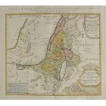 Holy Land. Homann (Johann Baptist, heirs of), Carte de la Terre Sainte divisee selon les d'ouze