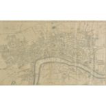 *London. Anonymous. New and Accurate Plan of the Cities of London and Westminster and Borough of