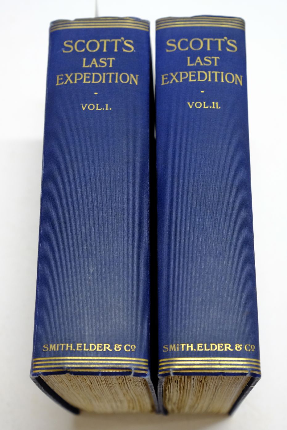 Scott (Captain Robert F.). Scott's Last Expedition, 2 volumes, 1st. edition, published Smith, - Image 2 of 5