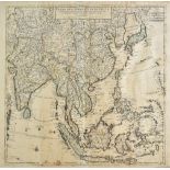 East Indies. De L'Isle (Guillaume), Carte des Indes et de la Chine dres‚e sur plusiers relations