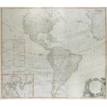 Americas. Laurie (Richard & Whittle James, publishers), A New Map of the Whole Continent of America.