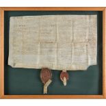 *Lanarkshire. Vellum deed relating to land in Gartferry in the parish of Cadder, Lanarkshire,