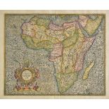 Africa. Mercator (Gerard & Hondius Henricus), Africa Ex Magna Orbis Terre Descriptione Gerardi