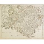 France & Italy. De L'Isle (Guillaume), Carte de Provence et des terres adjacentes, 1715, engraved