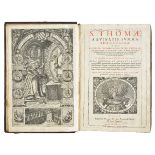 Aquinas (Thomas, Saint). Summa theologica ... ex manuscriptis exemplaribus, quorundam Louaniensium