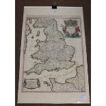 England & Wales Sanson (Nicolas), Le Royaume D'Angleterre Distingu‚ en ses Provinces, published H.