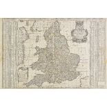 England & Wales. Berry (William), A New Mapp of the Kingdome of England and Wales Containing all the