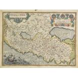 Holy Land. Ortelius (Abraham), Terra Sancta a Petro Laicstain perlustrata et ab eius ore et