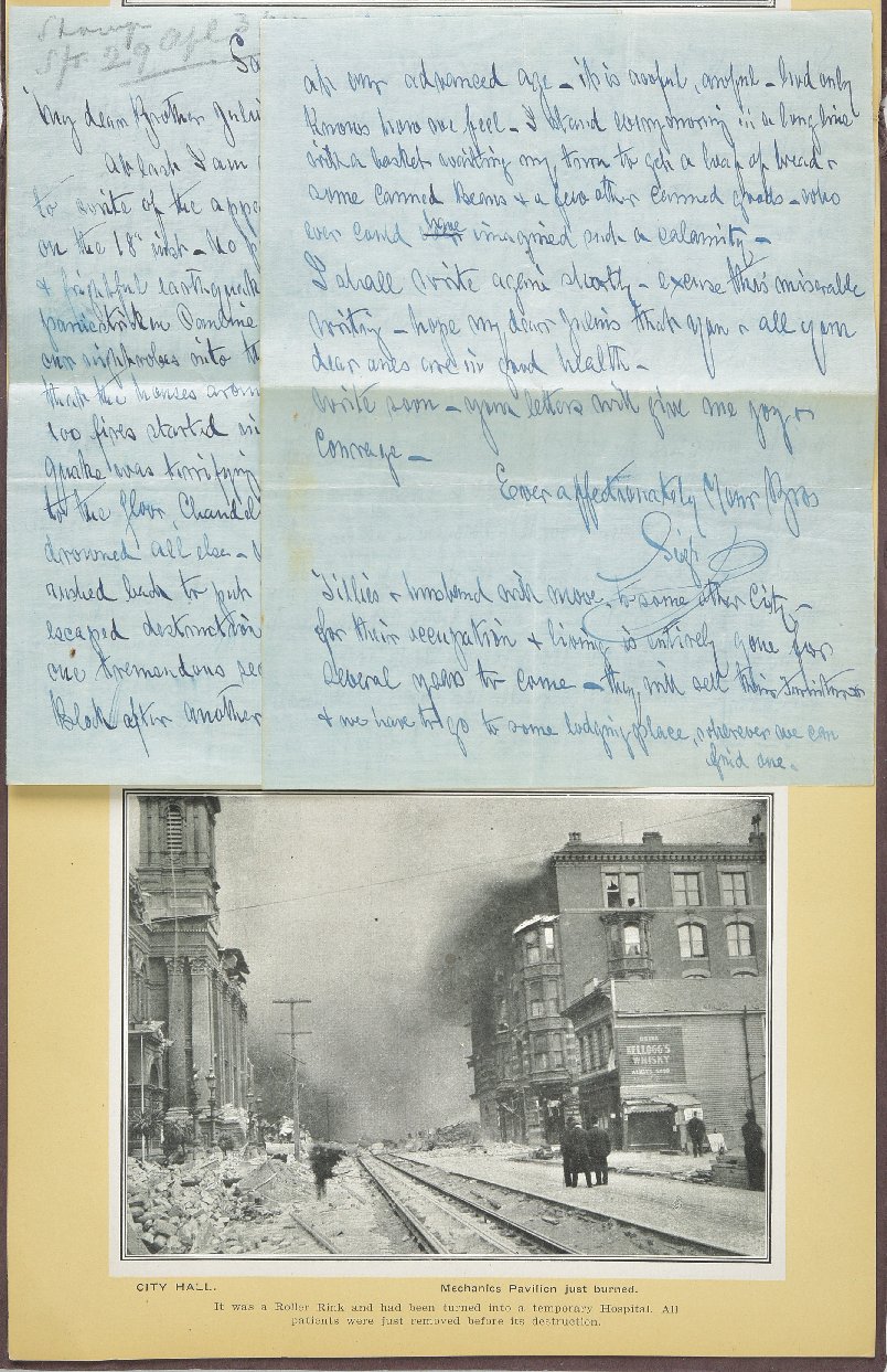 *San Francisco Earthquake. A first-hand eyewitness account of the San Francisco earthquake on 18