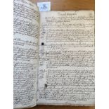 Manuscript - Yorkshire. Catalogue of 16th- and 17th-century legal documents