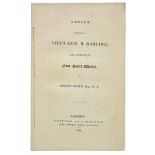 Darling (Lieutenant-General Sir Ralph). A collection of five printed letters, pamphlets and