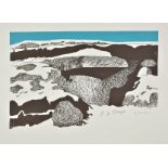 *Lloyd (Reginald J., 1926- ). Melting Snow, Dartmoor, 1982, colour screenprint, signed and dated '