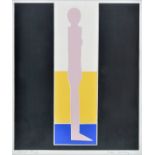 *Kinley (Peter, 1926-1988). Figure in a Doorway, colour screenprint, signed and marked Artist's