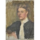 *Emerson (Sybil, 1884-1959). A portfolio of 15 oil portraits, landscape watercolours, monochrome