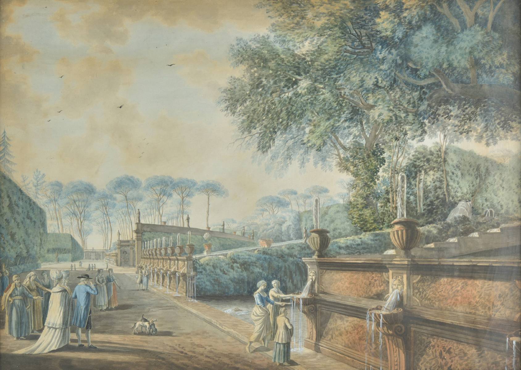 *Volpato (Giovanni, 1732-1803 & Ducros, Abraham Louis Rodolphe, 1748-1810). The Garden of The