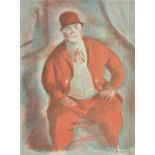 *Kestelman (Morris, 1905-1988). Busti the Clown, 1937-38, hand-coloured lithograph, 40.5 x 30.5