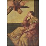 *After Paolo Veronese (1528-1588). The Dream of Saint Helena, oil on Winsor & Newton prepared panel,