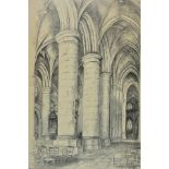 *Fry (Roger, 1866-1934). St. Jacques, Dieppe, 1927, lithograph on paper, small puncture to upper