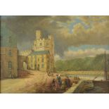 *Attributed to William Pitt (circa 1818-circa 1900). Eagle Tower, Caernarvon Castle, with the
