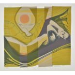 *Lloyd (Reginald J., 1926-). Reclining Figure, 1970, colour screenprint, signed, dated and