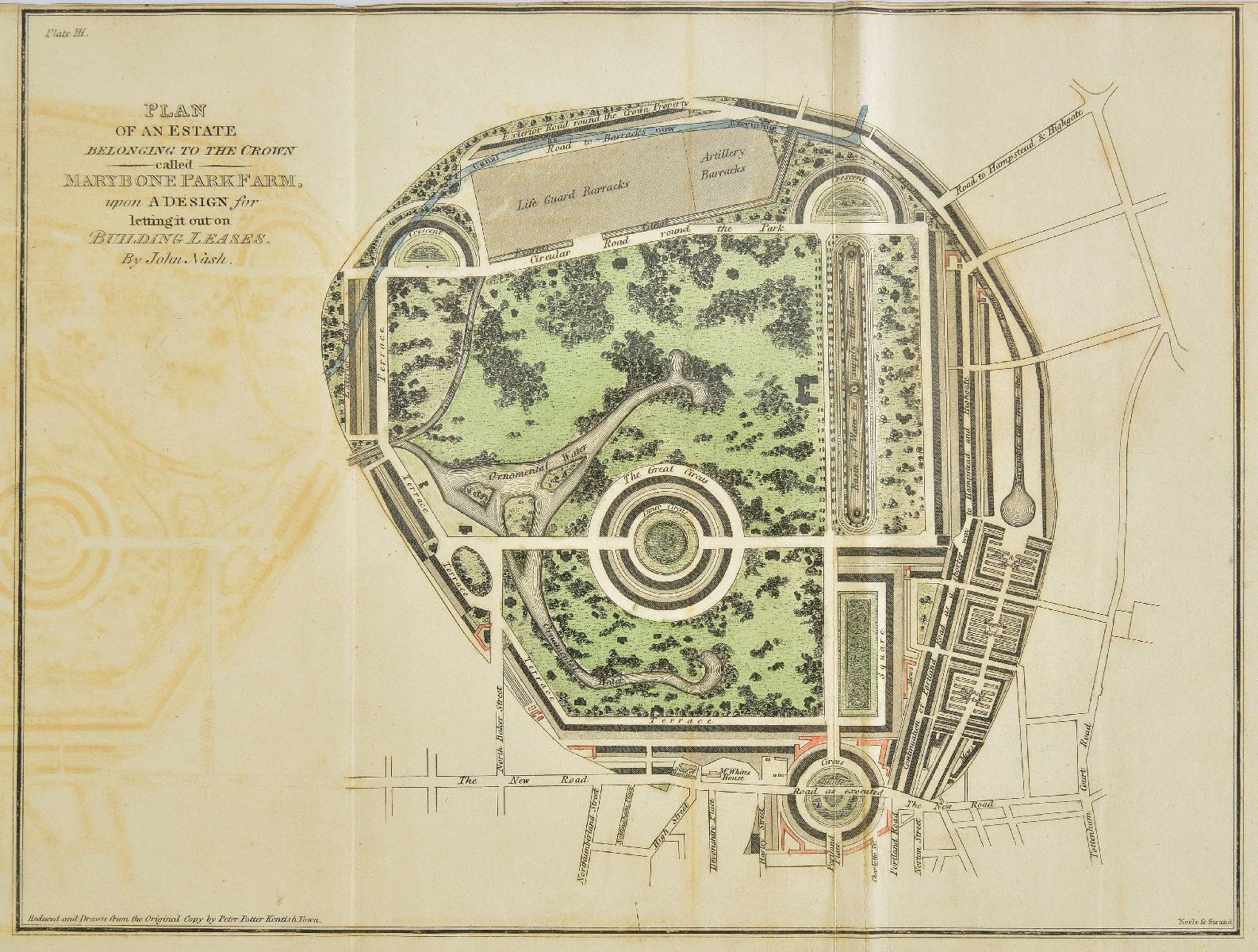 Regent's Park. Some Account of the Proposed Improvements of the Western Part of London, by the