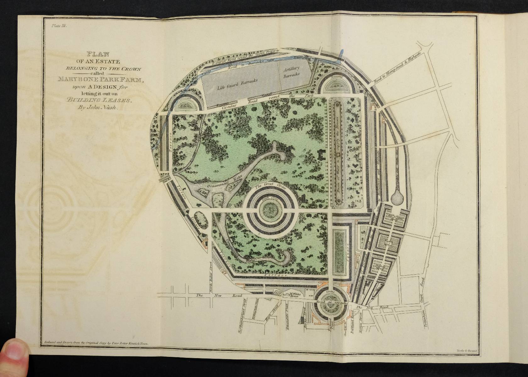 Regent's Park. Some Account of the Proposed Improvements of the Western Part of London, by the - Image 8 of 26