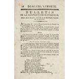 French Revolution - The Marseillaise. Bulletin de la Convention Nationale. S‚ance du 26 messidor,