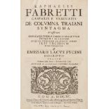 Fabretti (Raphaele). De Columna Traiani Syntagma, 2nd edition, Rome, 1690, title with woodcut