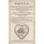 Cock (Charles George). English-Law: or, A Summary Survey of the Houshold of God on Earth ...