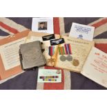 Royal Air Force. WWII RAF log book kept by Jack (John) Hankin, commencing 26 October 1942, last