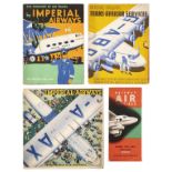 *Imperial Airways. The Greatest Air Service in the World, mid 1930s full colour brochure / poster,