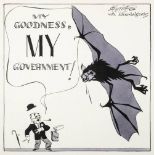 *Sherriffs (Robert Stewart, 1906-1960). My Goodness, My Government! circa 1950-60, pen and black ink