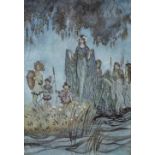 Rackham (Arthur, illustrator). Comus, by John Milton, [1921], 24 tipped-in colour plates,