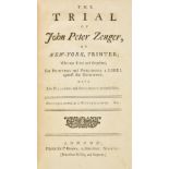 Zenger (John Peter ). The Trial of John Peter Zenger, of New-York, Printer, who was Tried and