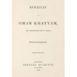 Fitzgerald (Edward, translator). Rubaiyat of Omar Khayyam, the Astronomer-Poet of Persia. Rendered