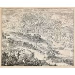 Vienna. De Hooghe (Romain), Untitled engraving of the siege of Vienna, published Amsterdam,