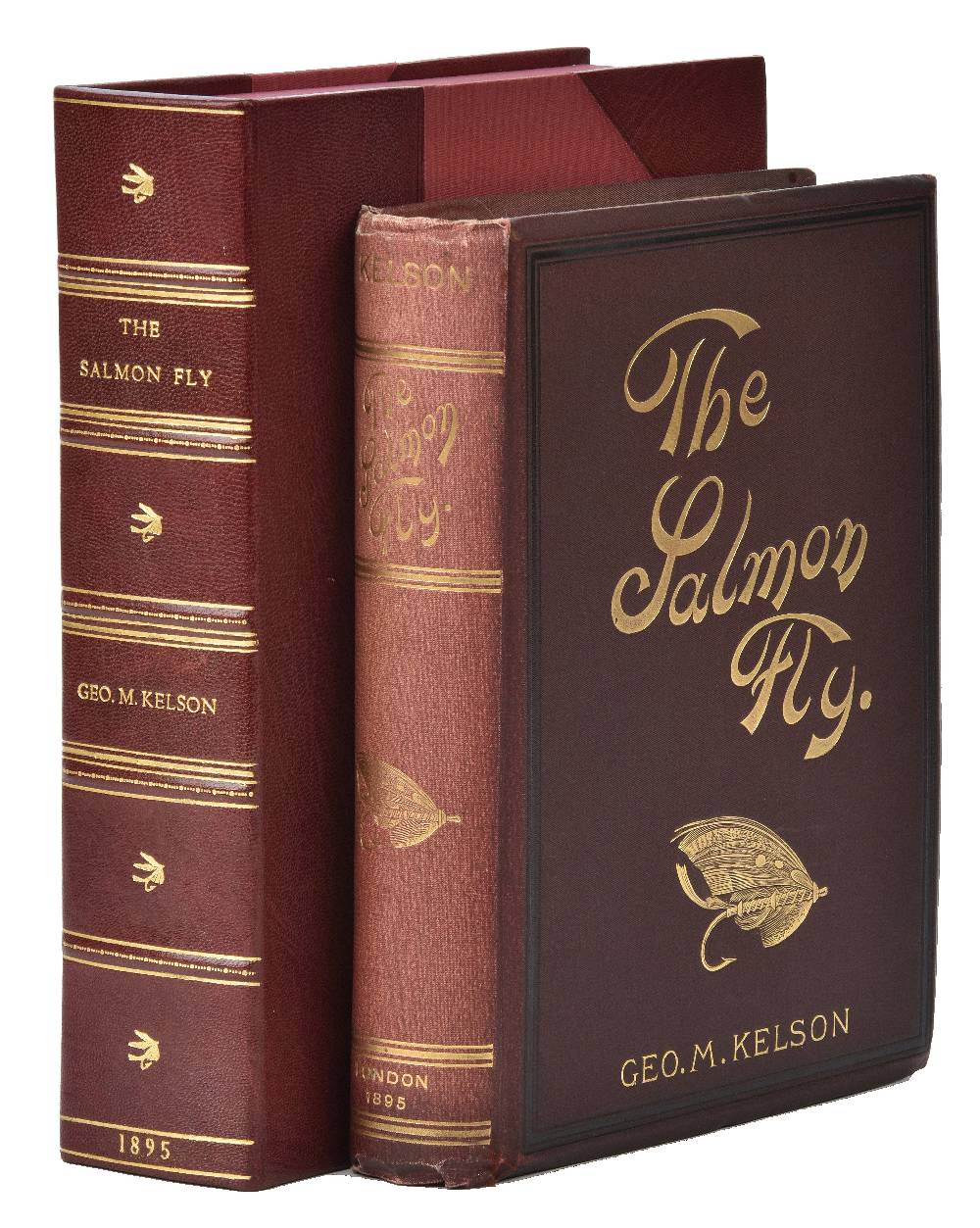 Kelson (George M.). The Salmon Fly: how to dress it and how to use it, 1st edition, published by the