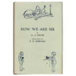 Milne (Alan Alexander). Now We Are Six, with Decorations by Ernest H. Shepard, 1st edition, 1927,