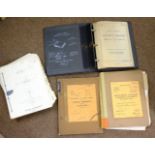 Aircraft Technical Manuals. Royal Air Force and related manuals dating from circa 1920-60s,