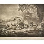 *Stubbs (George, 1724-1806). The Frightened Horse, published Robert Sayer, 1788 [and] The Horse