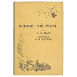 Milne (Alan Alexander). Winnie-the-Pooh, with Decorations by Ernest H. Shepard, 1st edition,