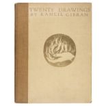 Gibran (Kahlil). Twenty Drawings, with an Introductory Essay by Alice Raphael, 1st edition, trade