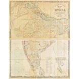 India. Stanford (Edward, publisher), Stanford's map of India based on the surveys executed by