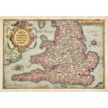 England & Wales. Quad (Matthias), Angliae regni florentissimi nova descriptio auctore Humeredo Lhuyd